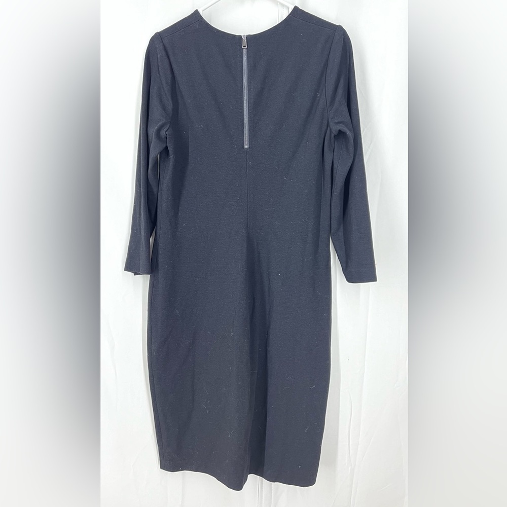 VINCE. Black Sheath Dress L - Picture 5 of 12
